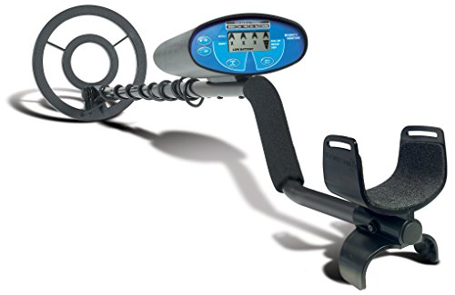 Bounty Hunter Quick Silver Metal Detector for Adults and Kids - Lightweight Design, Target ID, and Discrimination for Co