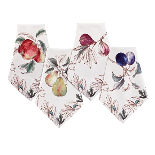 Spode Portmeirion Nature Inspired Home Decor Napkins - Set of 4 (Nature's Bounty)